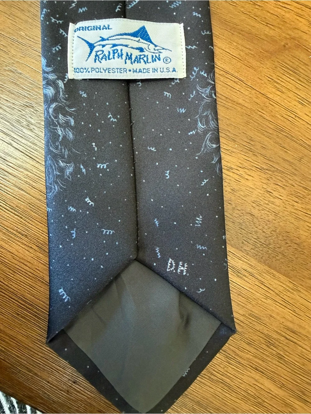 Vintage Ralph Marlin Three Stooges Tie Larry Moe Curly Novelty USA Made